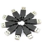 10 Adet 4pin 2.0 Usb Erkek Soket Plastik Kapaklı Usb Fiş Konektör