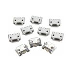 10 Adet 5 Pin Mikro Usb Şarj Soketi Dişi Micro Usb Soket Samsung Uyumlu