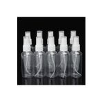 10 Adet 50 Ml Sprey Başlıklı Şişe Kolonya-Dezenfektan Boş Şişesi