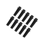 10 Adet - 6.0mm İç Çaplı Sr Kablo Koruyucu Siyah Spiral Tip Kablo Kelepçesi
