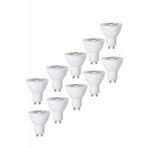 10 Adet 7 W Gün Işığı 1. Sınıf Gu10 Duy Led Ampul - 3000 Kelvin