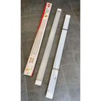 10 Adet 80W Kristal LED Bant Armatür 120 cm Beyaz Işık - 6500K - Beyaz İşık