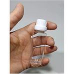 10 Adet Boş Şişe Beyaz Kilitli Kapaklı Kolonya Şişesi Doldurulabilir Cep Plastik Parfüm Şişesi 50 Ml, Spreylisi0087