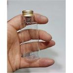 10 Adet Boş Şişe Tıpalı Gold Kapaklı Kolonya Şişesi Doldurulabilir Cep Plastik Parfüm Şişesi 50 Ml 8697431714923