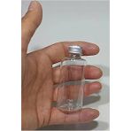 10 Adet Boş Tıpalı Gümüş Renk Kapaklı Kolonya Şişesi Dolabilir Cep Plastik Parfüm Şişesi 50 Ml 8697431712384
