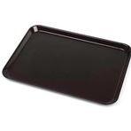 10 adet Büfe Fast Food Tepsisi Kırılmaz Kaydırmaz 36x26cm SağlaM Endüstiyel Mutfak Servis Tepsisi