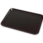10 Adet Büfe Fast Food Tepsisi Kırılmaz Kaydırmaz 44x32cm Sağlam Endüstiyel Mutfak Servis Tepsisi