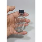 10 Adet Cam Ginger Shot Detox Şişesi Sızdırmaz Plastik Kapaklı Çok Amaçlı 50ML - Şeffaf - Natürel - 50 ml
