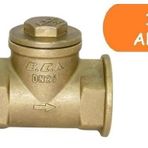 10 Adet Eca 1/2" Yatay Çekvalf 601007022