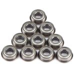 10 Adet F686ZZ Mini Metal Çelik Çift Korumalı Flanşlı Bilyalı Rulmanlar, 6 * 13 * 5mm, İç Çap 6mm Dış Çap 13mm Ile Elektrik Motoru, 3D Yazıcı, Quadcopter Veya Gemi Modeli Için