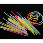 10 Adet Glow Stick Bracelet Fosforlu Kırılan Çubuk Bileklik