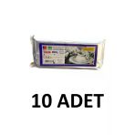10 Adet Hava Ile Kuruyan Seramik Kil Hamuru 1000 Gr Beyaz