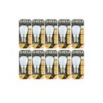 (10 Adet) Heka 2W (14W) 3000K (Sarı Işık) E14 Duylu (İnce Duy) Dim Edilebilir Soft Led Mini Ampul