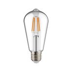 10 Adet K2 6W E27 2700K Sari Isik Flamanli Rustik Led Ampul Kes505