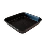 10 Adet Kare Saksı Tabağı 17 Cm