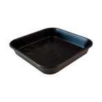 10 Adet Kare Saksı Tabağı 25 Cm