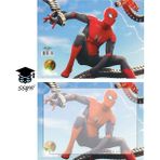 10 Adet Karne Kılıfı 24X33 cm Spider-Man Desenli Yüksek Gramaj Kartona Baskılı