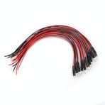10 Adet Led ışık Yayan Diyot Kablolu çok Renkli Beyaz Kablo Kaynak Teli Lamba boncukları Için, 12V Led Lampjes 3Mm Met Weerstanden Süper ışıldayan Ledler (Beyaz saçlı turuncu)