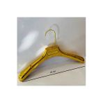10 Adet Lüks, İthal, Gold Kaplama, 45 Cm Erkek Mont, Ceket Askısı