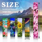 10 adet Manyetik Kitap Ayracı 12 x 3 cm Estetik Doğa Tema Mıknatısları Sayfa Kitap İşaretleyicileri, Öğrenciler Öğretmenler Kadınlar Erkek Kitapkurdu Okuma Klipsleri, Doğum Günü Tatili Mezuniyet Hediyeleri