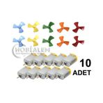 10 Adet. Motor Ve Pervane. Deney Seti. Eğitici Mini Motor Devresi