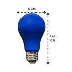 (10 Adet) Osaka 10W Mavi Işık E27 Duylu (Kalın Duy) Led Ampul