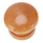 10 Adet S M L Ahşap, Doğal Mobilya Çekme Kolu Mutfak Yuvarlak Mantar Dolabı Dolap 10mm vidalı çekme kolları 50mmriund çam kapı kolları Mantar Mutfak Topuzu Ahşap 40mm Meşe (Büyük