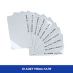10 Adet SARKEY SR-621 Mifare Kart - Rfıd Tag - Göstergeç - 13,56 Mhz