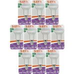 (10 Adet) Şavk 6W (37W) Sarı Işık (3000K) E14 Duylu (İnce Duy) Led R50 Ampul