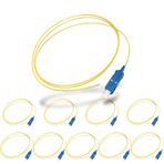 10 Adet Sc Sx Sm 9/125 Pigtail Fiber Optik Kablo 1 Metre