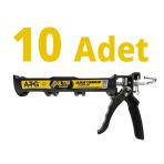 10 Adet - Ultra Black Silikon Tabancası Atg