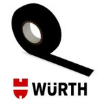 10 Adet Würth Yüksek Sıcaklık Dayanıklı Tüysüz Bez Bant 19mmx15m