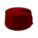 10 Adet Yetişkin Osmanlı Fesi Bordo Yetişkin