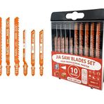10 adet/1 takım yapboz bıçakları ahşap kesici testere bıçağı T111C T144D T119BO T101B T118B T118A ahşap Metal yumuşak ağaç Sunta kesme güç aracı testere bıçağı