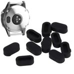 10 Adet/takım Silikon Fiş Kapakları Koruyucu Fit Fenix5 5 S 5X S60 Saat, Destek Olmadan olağanüstü Bir özelliğe Sahiptir PlugSilicone Fiş CapWatch Fiş Kapakları