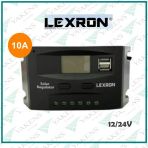 10 Amper 12/24V Solar Pwm Şarj Kontrol Cihazı Lexron