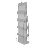 10 Cepli Dolap Içi Çanta Ayakkabı Düzenleyici Geniş Hacimli Şeffaf Pencereli Organizer 125Cmx37cm