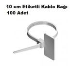 10 cm Etiketli Kablo Bağı
