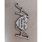 10 CM Magnet Söz Nişan Nikah Düğün 25 Adet