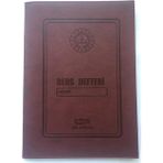 10 Derslik Termo Deri Ciltli 30036 Ders Defteri 4'lü Paket - Bordo