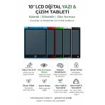 10 inç Kalemli LCD Yazı Tableti Çocuklar İçin Dijital Çizim ve Eğitici Oyuncak Çocuğa Hediye