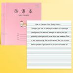10 Kitap G Kalınlaştırın 30 Tianzi Izgara Anaokulu Öğrencileri Için Ödev Defterleri Ingilizce Pinyin Uygulama Kaligrafi Izgaralı Defter Livros Art (Yurt Dışından) - Renkli - Notebooks