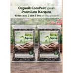 10 Litre Kullanıma Hazır Bitki Toprağı - Salon Bitkileri Be Tropikal Bitkiler Için Premium Kaliteli