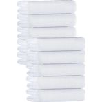 10 Lu Otel Banyo Havlusu %100 Pamuklu 70X150 Cm Beyaz 20/2 Ring 600 Gr