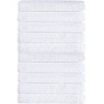 10 Lu Otel Banyo Havlusu Pamuklu 90 x 150 cm Beyaz 16/1 Avs 580 gr - 90 x 150 cm