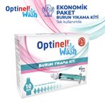 10 'lu Şırıngalı Burun Aspiratörü Bebek Burun Temizleme Aparatı 1 Şırınga 10 Ml Enjektörü