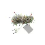 10 M 100 Led Damla Uçlu Led Işık Kırmızı Işık Şeffaf Kablo Tg-V 9831