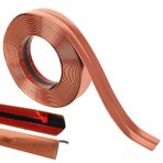 10 m x 4 cm süs şeridi, kendinden yapışkanlı, duvar süs şeridi, tavan, duvar, ayna, köşe, elbise dolabı, dolap ve otomatik kaplama, kesme ve yapıştırma (10 m x 4 cm pembe altın)