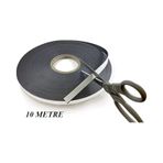 10 Metre 12mm Yapışkanlı Şerit Mıknatıs Magnet Kauçuk