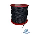 10 metre Cam Balkon Plastik Boncuklu Ip Zincirleri Boncuk Çapı 4.5mm 10 Metre (SİYAH) B-007